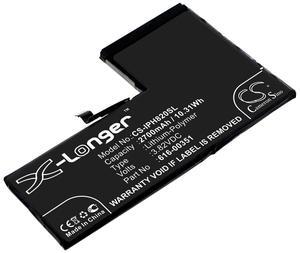 Battery for Apple iPhone X 10 MQA52LL/A MQA62LL/A MQA82LL/A MQA92LL/A 616-00351