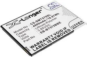 Battery for Samsung Galaxy Tab Active 3 SM-T570 SM-T575 EB-BT575BBE GH43-05039A