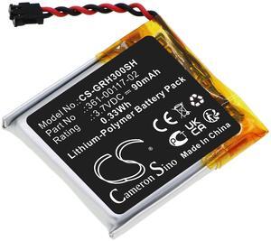 Battery for Garmin Forerunner 30 361-00117-02 Smartwatch CS-GRH300SH 3.7v 90mAh