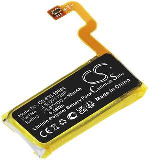 Battery for Fitbit Luxe LSS271120P Smartwatch CS-FTL100SL 3.87v 50mAh / 0.19Wh