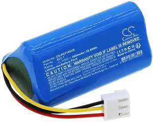 Battery for Proscenic F16 B20-T Vacuum CS-PCF160VX 11.1v 2600mAh 28.86Wh Li-ion