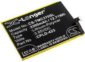 Battery for T-Mobile C3701A Revvl Plus CPLD-423 Mobile SmartPhone CS-TMC370SL