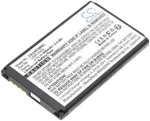 Battery for LG GU230 KF390 KF757 LGIP-430G Mobile SmartPhone CS-LKF390SL 3.7v