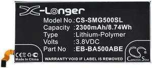 Battery for Samsung Galaxy A5 SM-A500H SM-A5000 SM-A500M EB-BA500ABE GH43-04337A