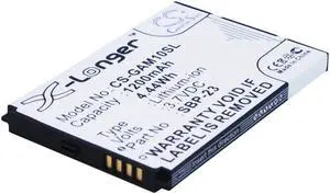 Battery for Asus A10 M10 M10E T20 Garmin-Asus Nuvifone 361-00048-00 SBP-23 3.7V