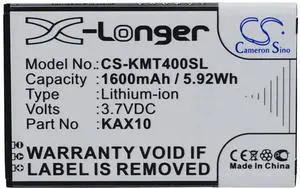 Battery for KAZAM Trooper X4.0 KAX10 KAX10MXJAK038738 KAX40 CS-KMT400SL Li-ion