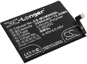 Battery for Xiaomi M1902F1A M1902F1G M1902F1T Mi 9 BM3L CS-MUM900SL X-Longer