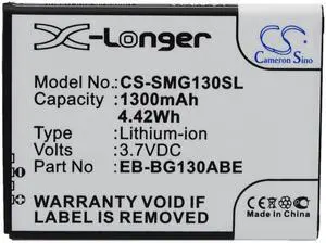 Battery for Samsung Galaxy Young 2 SM-G130 SM-G130H EB-BG130ABE EB-BG130BBE
