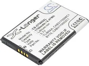Battery for Alcatel BY75 CAB150000SC1 CAB31Y0002C1 CAB31Y0006C1 TLiB5AA TLiB5AD