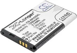 Battery for Nokia Lumia 435 532 RM-1070 Microsoft BV-5J CS-NK435XL Li-ion 3.7V