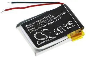 Battery for Fitbit Charge HR LSSP031420AB Smartwatch CS-FHT100SL Li-Polymer