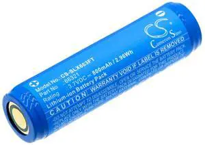 Battery for Streamlight 66320 Flashlight MicroStream 66321 CS-SLX663FT 3.7v