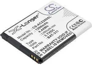 Battery for Acer BAT-311 1ICP5/43/55 KT.0010S.011 Liquid Z200 M220 Z220 Duo Battery for Acer BAT-311 1ICP5/43/55 KT.0010S.011 Liquid Z200 M220 Z220 Duo