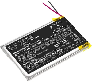 Battery for Sony CECHYA-0090 Platinum Wireless 7.1 LIS1523HNPC CS-SPW710SL 700mA Battery for Sony CECHYA-0090 Platinum Wireless 7.1 LIS1523HNPC CS-SPW710SL 700mA