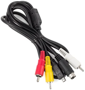 AV Cable for Sony VMC-15FS S-Video RCA DCR-SR47 HDR-FX7 DCR-SX40 HDR-CX100 HDR-CX100B HDR-SR11 AV Cable for Sony VMC-15FS S-Video RCA DCR-SR47 HDR-FX7 DCR-SX40 HDR-CX100 HDR-CX100B HDR-SR11