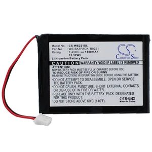 Battery for William Sound Sorin B0221 WS-BATPACK Amplifier CS-WS221SL 1800mAh Battery for William Sound Sorin B0221 WS-BATPACK Amplifier CS-WS221SL 1800mAh