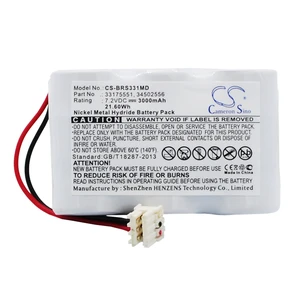 Battery for Braun McGaw Vista Basic Pump 33175551 34502556 OM11443 CS-BRS331MD Battery for Braun McGaw Vista Basic Pump 33175551 34502556 OM11443 CS-BRS331MD