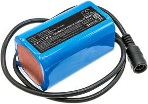 Battery for Square MP NCM 2s2p Flashlight LED light CS-FLH660FT 7.4V Li-ion Battery for Square MP NCM 2s2p Flashlight LED light CS-FLH660FT 7.4V Li-ion