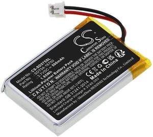 Battery for SportDog SD-575 SD-575E SportTrainer Black Orange SDT54-16750 3.7V