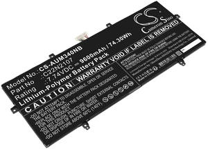 Battery for Asus Zenbook 14 OLED UX3402 UM3402 UM3402YA KM115W UX3402ZA C22N2107 Battery for Asus Zenbook 14 OLED UX3402 UM3402 UM3402YA KM115W UX3402ZA C22N2107
