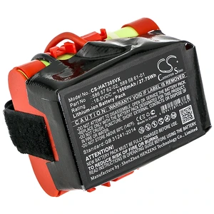 Battery for Gardena 586 57 62-02 589 58 61-01 Husqvarna Automower 105 Rob R1000 Battery for Gardena 586 57 62-02 589 58 61-01 Husqvarna Automower 105 Rob R1000
