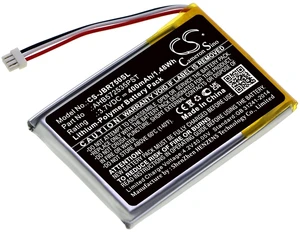 Battery for Jabra Evolve 75 AHB572535PST Wireless Headset CS-JBR750SL 400mAh Battery for Jabra Evolve 75 AHB572535PST Wireless Headset CS-JBR750SL 400mAh