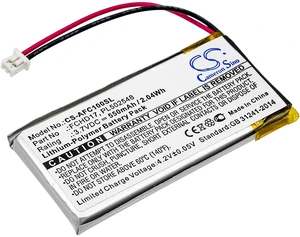 Battery for ACME CarC FlyCamOne 720p HD FCHD17 PL502548 Camera CS-AFC100SL 550mA Battery for ACME CarC FlyCamOne 720p HD FCHD17 PL502548 Camera CS-AFC100SL 550mA