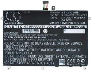 Battery for Lenovo Ideapad Yoga 2 11 20332 20428 121500224 L13L4P21 L13M4P21 Battery for Lenovo Ideapad Yoga 2 11 20332 20428 121500224 L13L4P21 L13M4P21