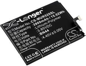 Battery for Xiaomi MEE7 MEG7 Mi Max Note 5 Redmi Plus Vince BN44 CS-MUR520SL Battery for Xiaomi MEE7 MEG7 Mi Max Note 5 Redmi Plus Vince BN44 CS-MUR520SL