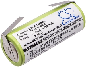 Battery for Oral-B Triumph 4000 3745 3761 3762 Toothbrush CS-OBT850SL 2000mAh Battery for Oral-B Triumph 4000 3745 3761 3762 Toothbrush CS-OBT850SL 2000mAh