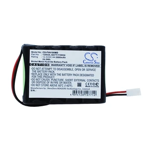 Battery for Fresenius MCM P-200 VP1000 120024 BATT/110024 CS-FVA100MD 2000mAh Battery for Fresenius MCM P-200 VP1000 120024 BATT/110024 CS-FVA100MD 2000mAh