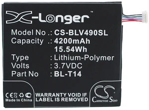 Battery for LG G Pad 8.0 F F7 PadF V490 V495 BL-T14 EAC62638401 CS-BLV490SL Battery for LG G Pad 8.0 F F7 PadF V490 V495 BL-T14 EAC62638401 CS-BLV490SL