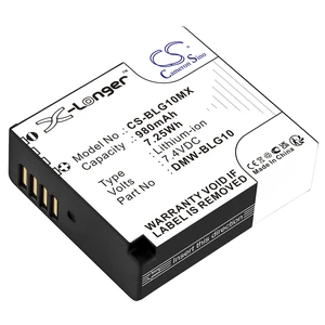 Battery for Panasonic Lumix DMC-GF3 DMC-ZS100 Leica DMW-BLG10 BP-DC15 980mAh Battery for Panasonic Lumix DMC-GF3 DMC-ZS100 Leica DMW-BLG10 BP-DC15 980mAh