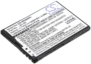 Battery for Nokia BV-4D N9 16G 64G Lankku 808 PureView CS-NK808SL 3.7V Li-ion Battery for Nokia BV-4D N9 16G 64G Lankku 808 PureView CS-NK808SL 3.7V Li-ion
