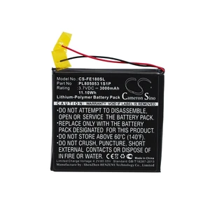 Battery for Fiio E18 PL805053 1S1P Portable USB DAC Amplifier CS-FE180SL 3000mAh Battery for Fiio E18 PL805053 1S1P Portable USB DAC Amplifier CS-FE180SL 3000mAh