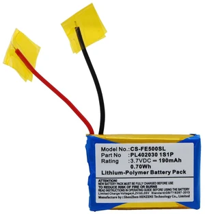 Battery for Fiio E3 E5 E6 PL402030 1S1P Portable Headphone Amplifier CS-FE500SL Battery for Fiio E3 E5 E6 PL402030 1S1P Portable Headphone Amplifier CS-FE500SL