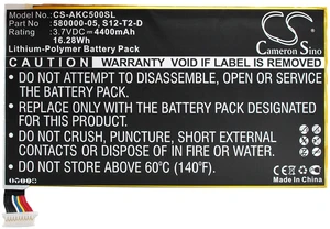 Battery for Amazon KC5 Kindle Fire HD 2013 HDX 7.0 26S1001-A1 58-000055 S12-T2-D Battery for Amazon KC5 Kindle Fire HD 2013 HDX 7.0 26S1001-A1 58-000055 S12-T2-D