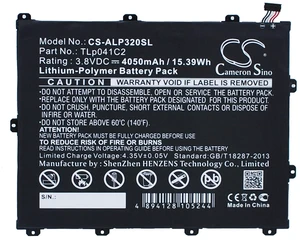 Battery for Alcatel One Touch Hero 8 POP 8 P320A Trek HD TLp041C2 TLp041CC Battery for Alcatel One Touch Hero 8 POP 8 P320A Trek HD TLp041C2 TLp041CC