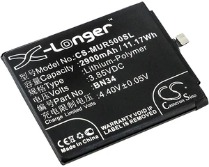 Battery for Xiaomi M5A Redmi 5A BN34 Mobile SmartPhone CS-MUR500SL 3.85v Li-Poly Battery for Xiaomi M5A Redmi 5A BN34 Mobile SmartPhone CS-MUR500SL 3.85v Li-Poly
