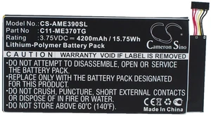 Battery for Asus ME370TG Google Nexus 7 C11-ME370TG Tablet CS-AME390SL 3.75v Battery for Asus ME370TG Google Nexus 7 C11-ME370TG Tablet CS-AME390SL 3.75v