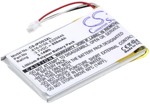 Battery for Apple iPOD 3rd Gen iPod3 20GB M9244LL/A 30GB 616-0159 E225846 850mAh Battery for Apple iPOD 3rd Gen iPod3 20GB M9244LL/A 30GB 616-0159 E225846 850mAh
