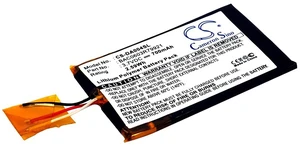 Battery for Creative Zen Wav BAC0603R79921 Player CS-DA004SL 3.7v Li-Polymer Battery for Creative Zen Wav BAC0603R79921 Player CS-DA004SL 3.7v Li-Polymer