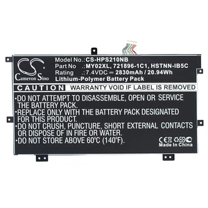 Battery for HP Pavilion 11 Slatebook x2 MY02XL TPN-Q127 HSTNN-IB5C HTSNN-IB5C Battery for HP Pavilion 11 Slatebook x2 MY02XL TPN-Q127 HSTNN-IB5C HTSNN-IB5C