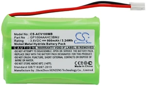 Battery for Audioline Baby Care Monitor V100 G10221GC001474 GP100AAAHC3BMJ Ni-MH Battery for Audioline Baby Care Monitor V100 G10221GC001474 GP100AAAHC3BMJ Ni-MH