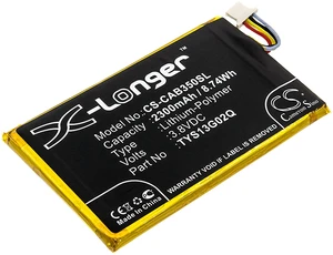 Battery for CAT B35 CATERPILLAR TYS13G02Q Mobile SmartPhone CS-CAB350SL 3.8v Battery for CAT B35 CATERPILLAR TYS13G02Q Mobile SmartPhone CS-CAB350SL 3.8v