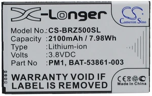 Battery for Blackberry Z5 BAT-53861-003 PM1 Mobile SmartPhone CS-BRZ500SL 3.8v Battery for Blackberry Z5 BAT-53861-003 PM1 Mobile SmartPhone CS-BRZ500SL 3.8v