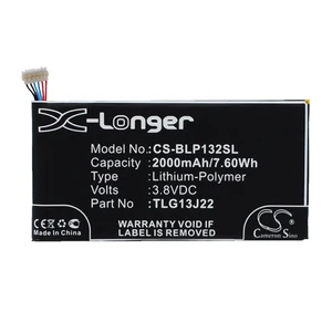 Battery for BLU L132L Life ONE X Wiko Darkfull TLG13J22 TLG13J24 CS-BLP132SL Battery for BLU L132L Life ONE X Wiko Darkfull TLG13J22 TLG13J24 CS-BLP132SL