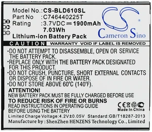 Battery for BLU D610 D610A D610i Studio 5.5 C746440225T SmartPhone CS-BLD610SL Battery for BLU D610 D610A D610i Studio 5.5 C746440225T SmartPhone CS-BLD610SL