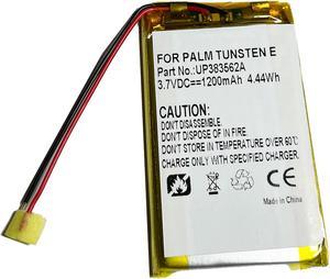 Battery for Palm Tungsten E, T5, TX, PDA - UP383562A US383562A A6 Li-Polymer