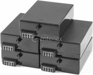 5 Pack - DC Coupler for Canon DR-E8 DRE8 EOS Rebel T5i T4i T3i T2i 700D 650D 600D 550D Kiss X4 X5 X6